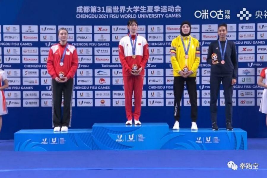 两金一铜！宋洁张凯成都大运会夺冠