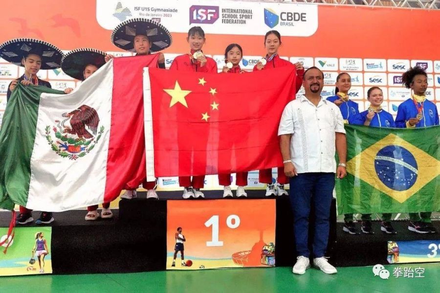 U15世界中学生夏季运动会中国队斩获佳绩
