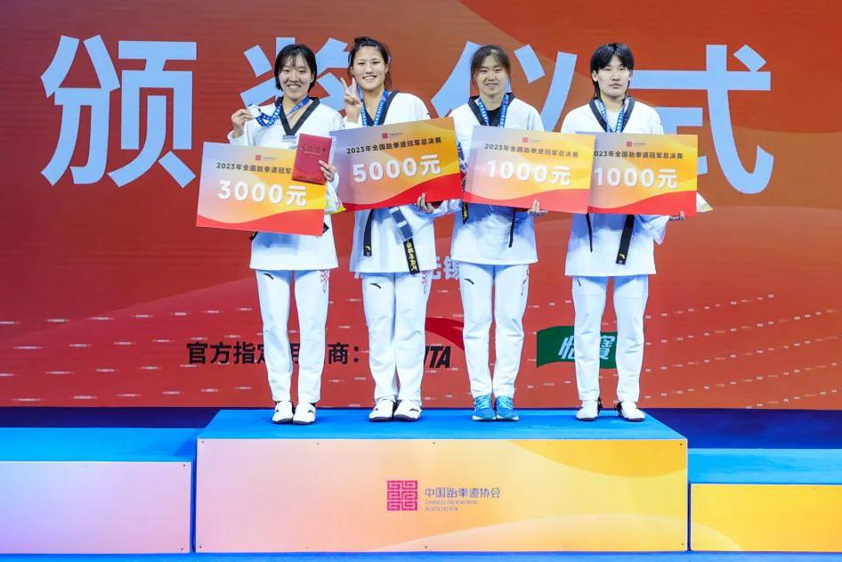 2023年全国跆拳道冠军总决赛在江苏无锡太湖国际博览中心收官